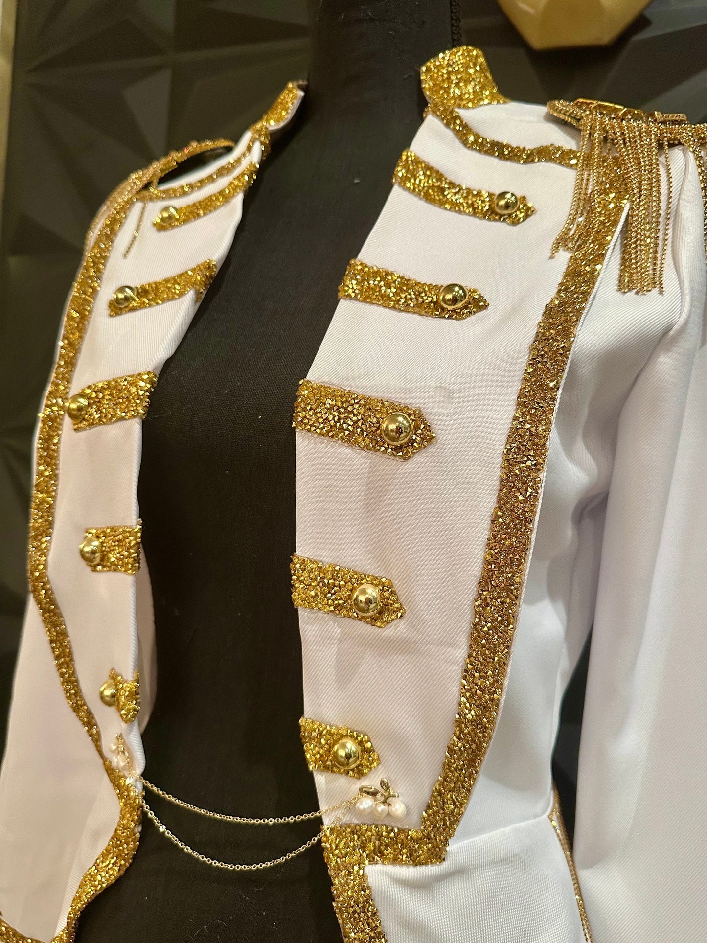 White Ringmaster Jacket Women
